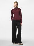 Product image thumbnail - PCMADISON  LONG SLEEVED TOP, Tawny Port | 3