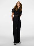 Product image thumbnail - PCGUNHILD HW  WIDE-LEG TROUSERS, Black | 6