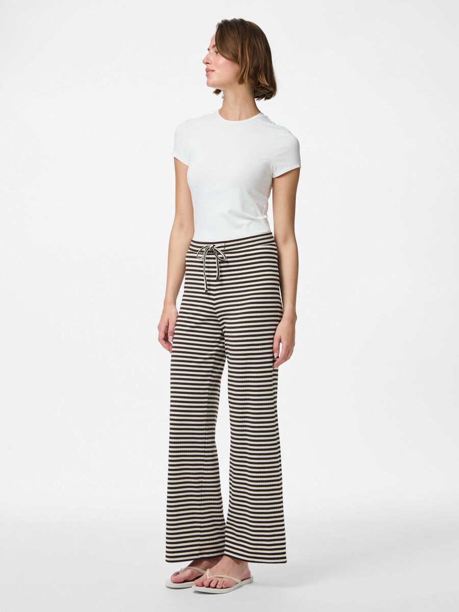 Carousel image - PCLAYA WIDE LEG BROEK, Chicory Coffee | 1