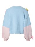 Product image thumbnail - PCJENNER KNITTED CARDIGAN, Cashmere Blue | 2