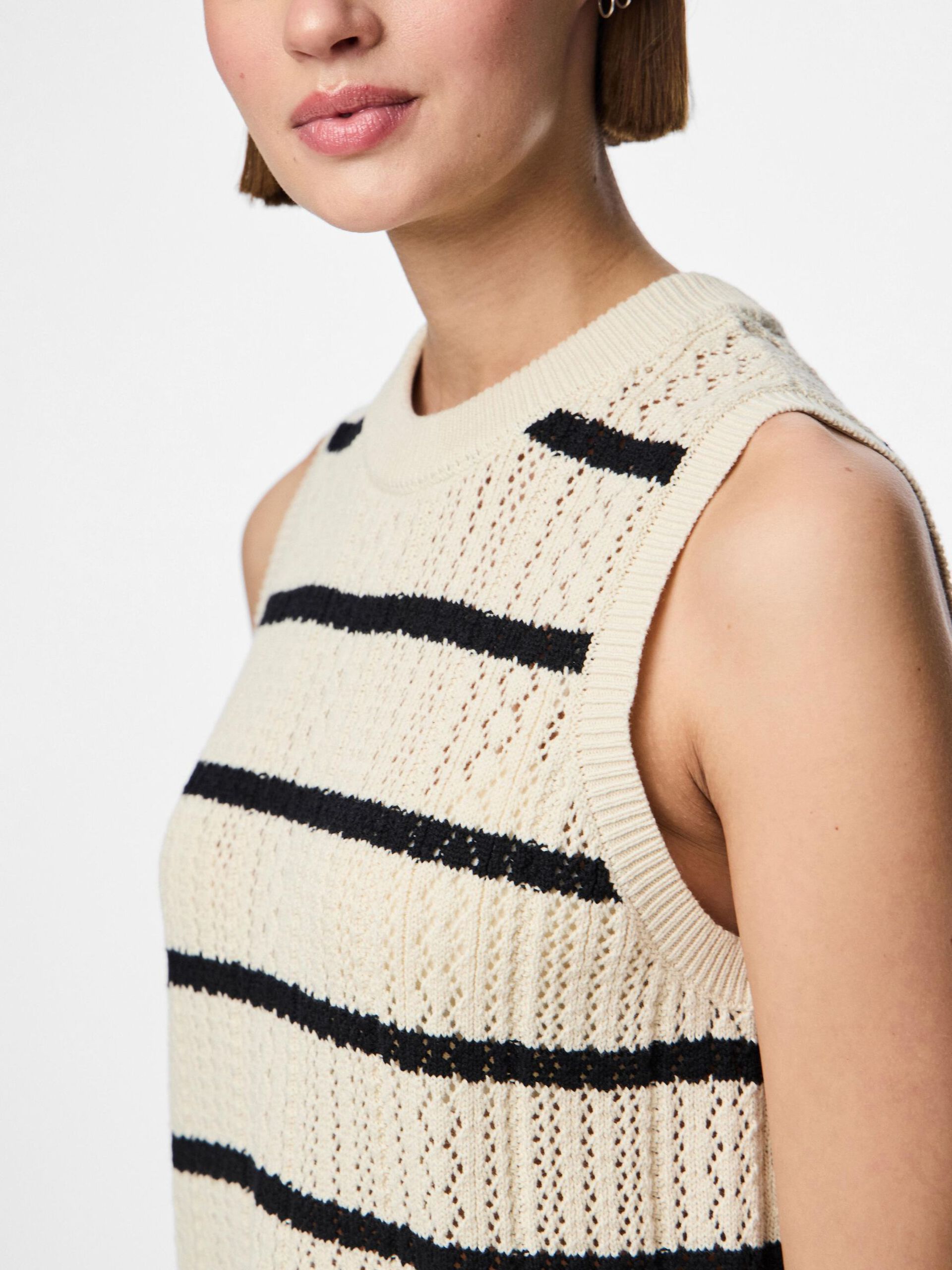 Carousel image - PCNUKA TOP EN MAILLE, Birch | 4