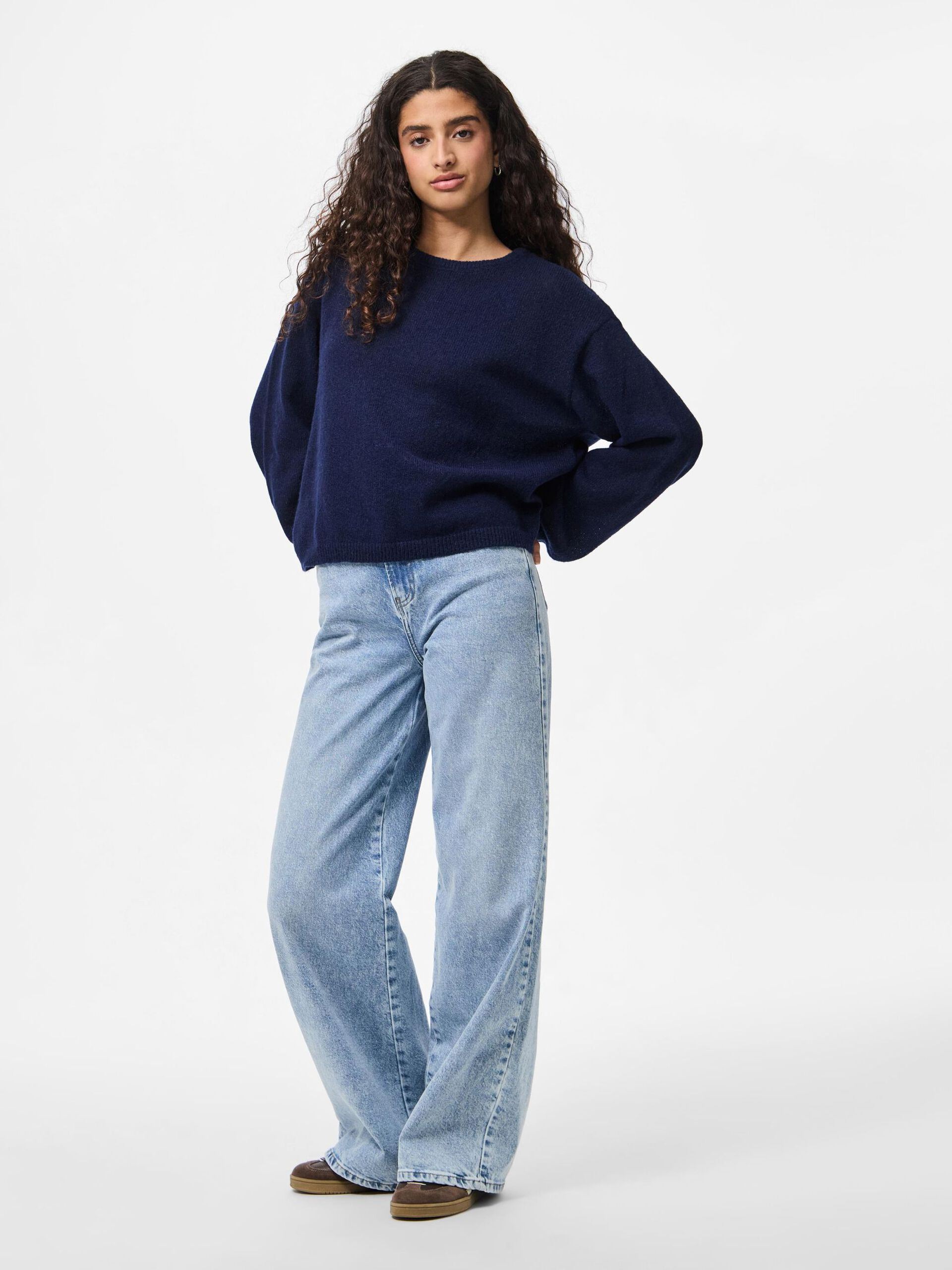 Carousel image - PCIDA STRICKPULLOVER, Maritime Blue | 3
