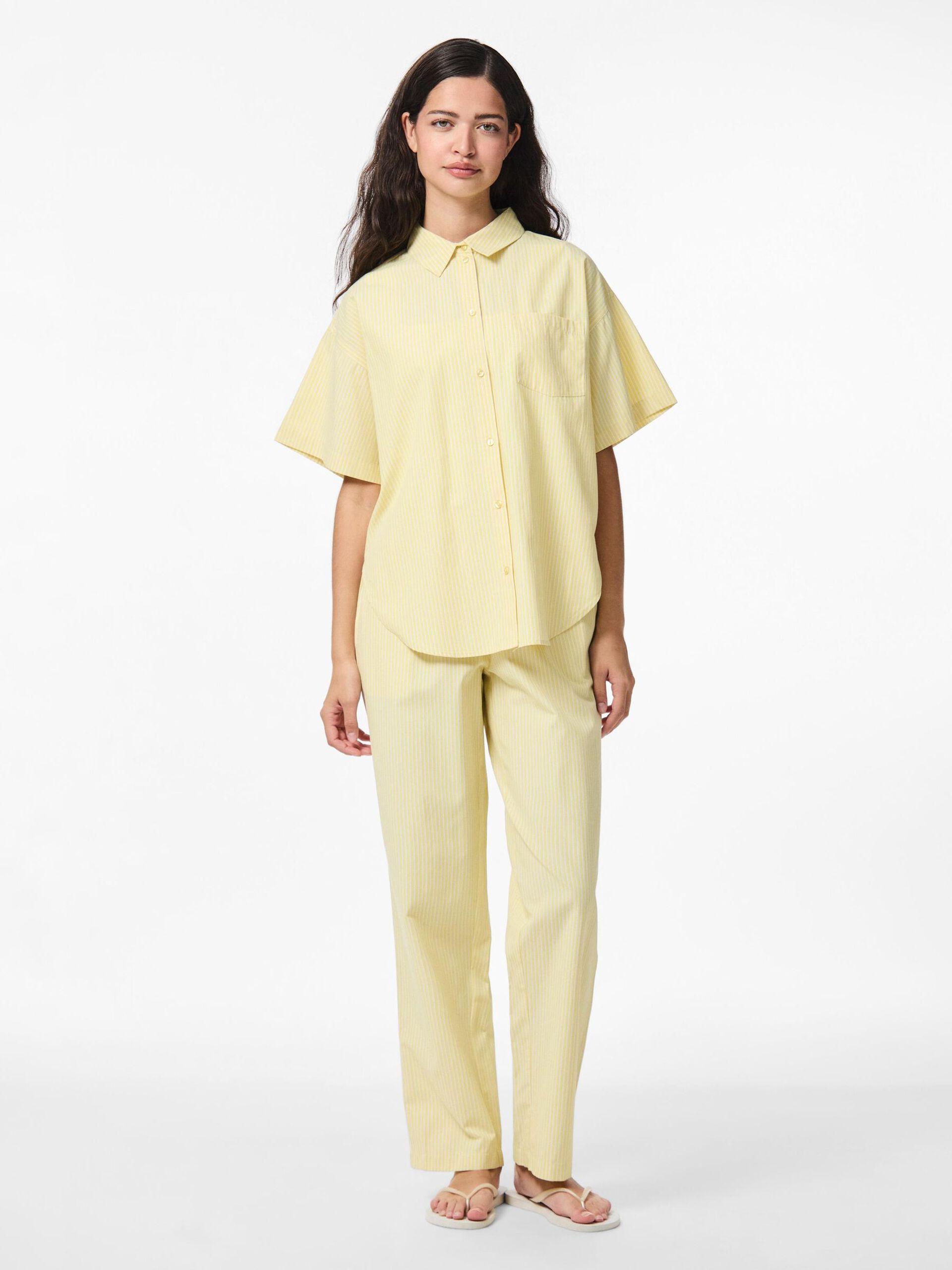 Carousel image - PCFEMME SHIRT, Pale Banana | 5