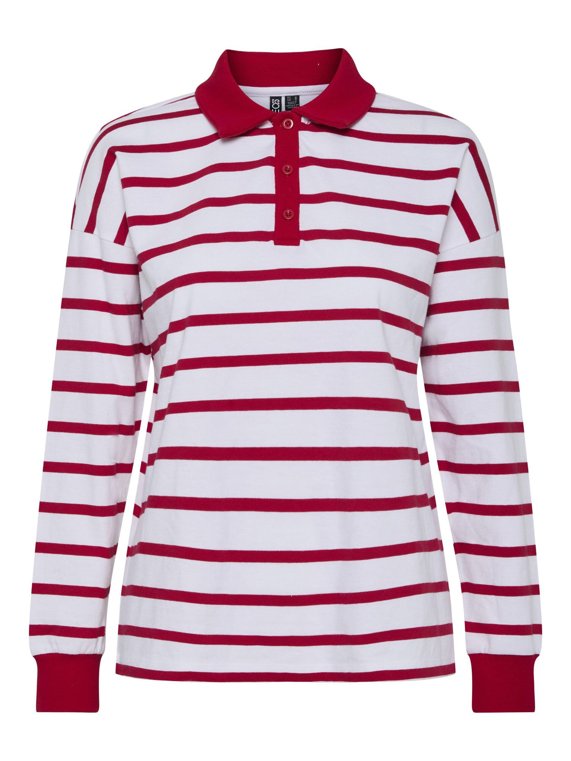 Carousel image - PCAMILIE POLO SHIRT, Bright White | 6