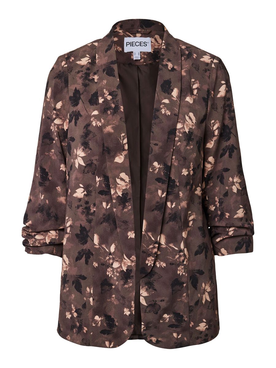 Carousel image - PCBOSELLA - LONGUEUR 3/4 - IMPRIM&Eacute; BLAZER, Major Brown | 5