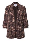 Product image thumbnail - PCBOSELLA - LONGUEUR 3/4 - IMPRIM&Eacute; BLAZER, Major Brown | 5