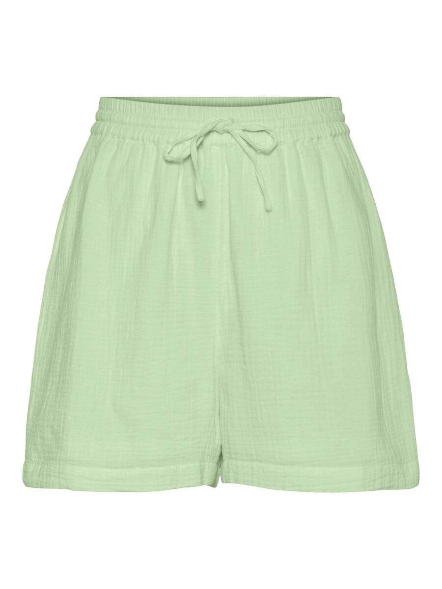Carousel image - PCSASTINA HW MUSSELIN SHORTS, Sprucestone | 6