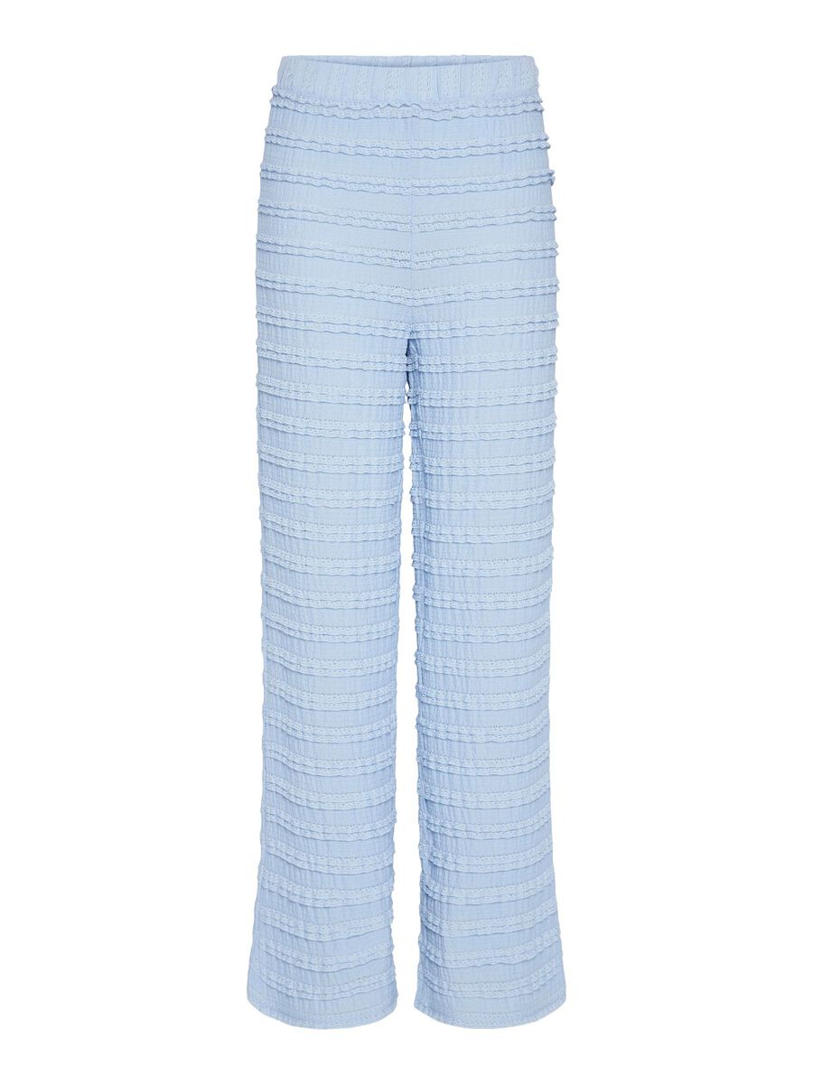 Product carousel image - LEVEÄLAHKEISET HOUSUT, Cashmere Blue | 1