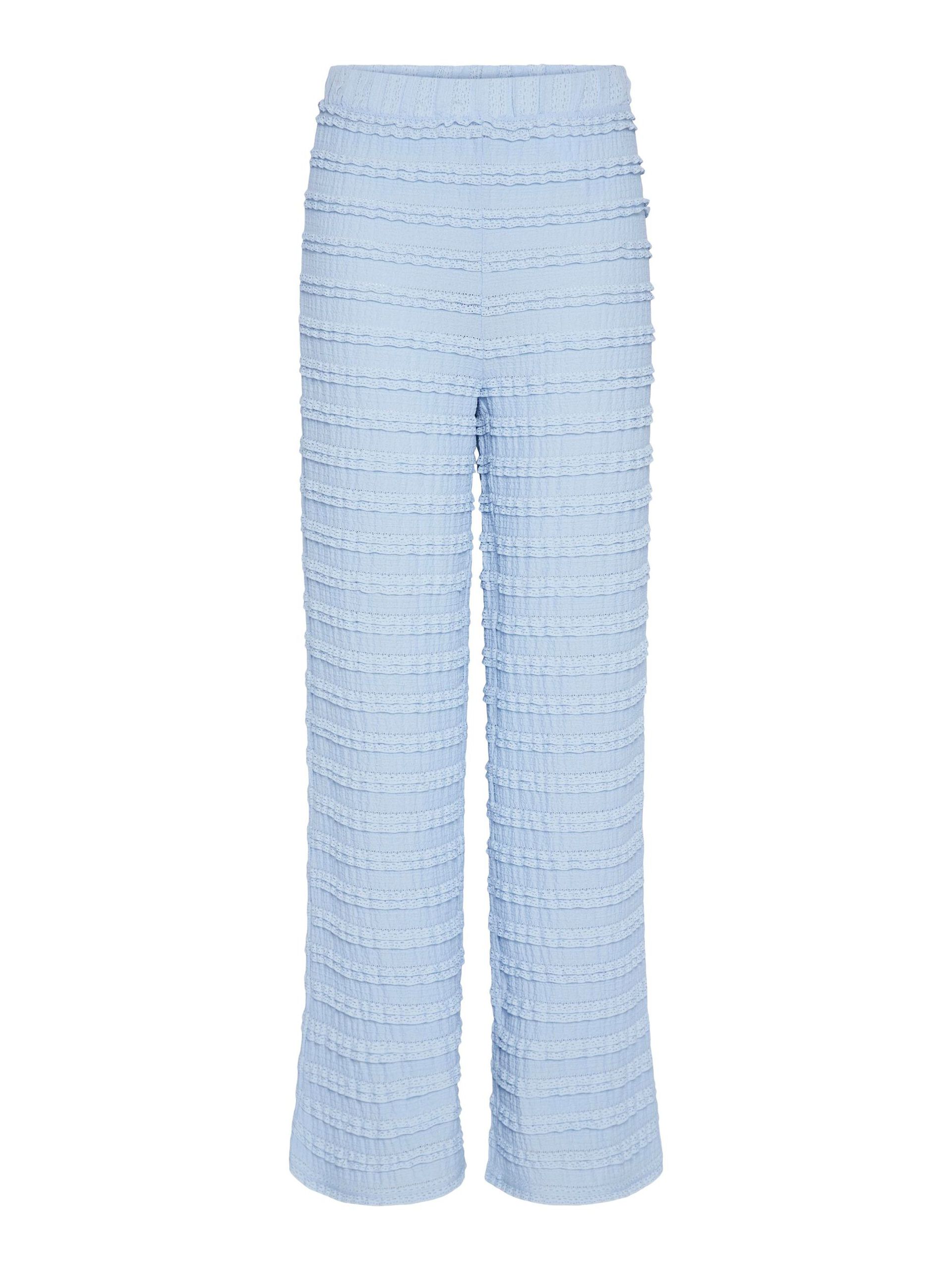Carousel image - PANTALONES DE PIERNA ANCHA, Cashmere Blue | 6