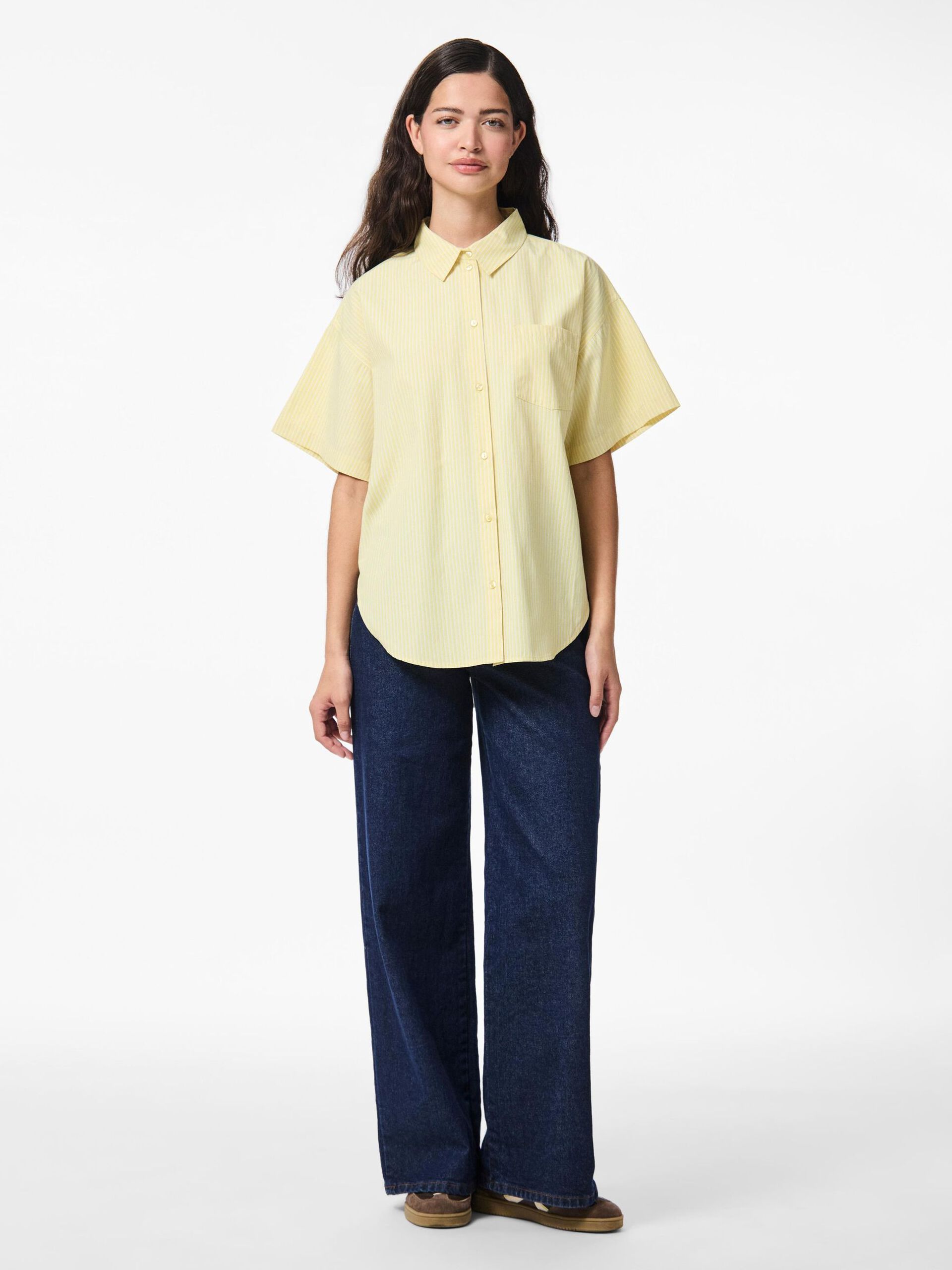 Carousel image - PCFEMME SHIRT, Pale Banana | 3