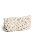 Product image thumbnail - PCGANNA CROCHET  CLUTCH BAG, Cloud Dancer | 2