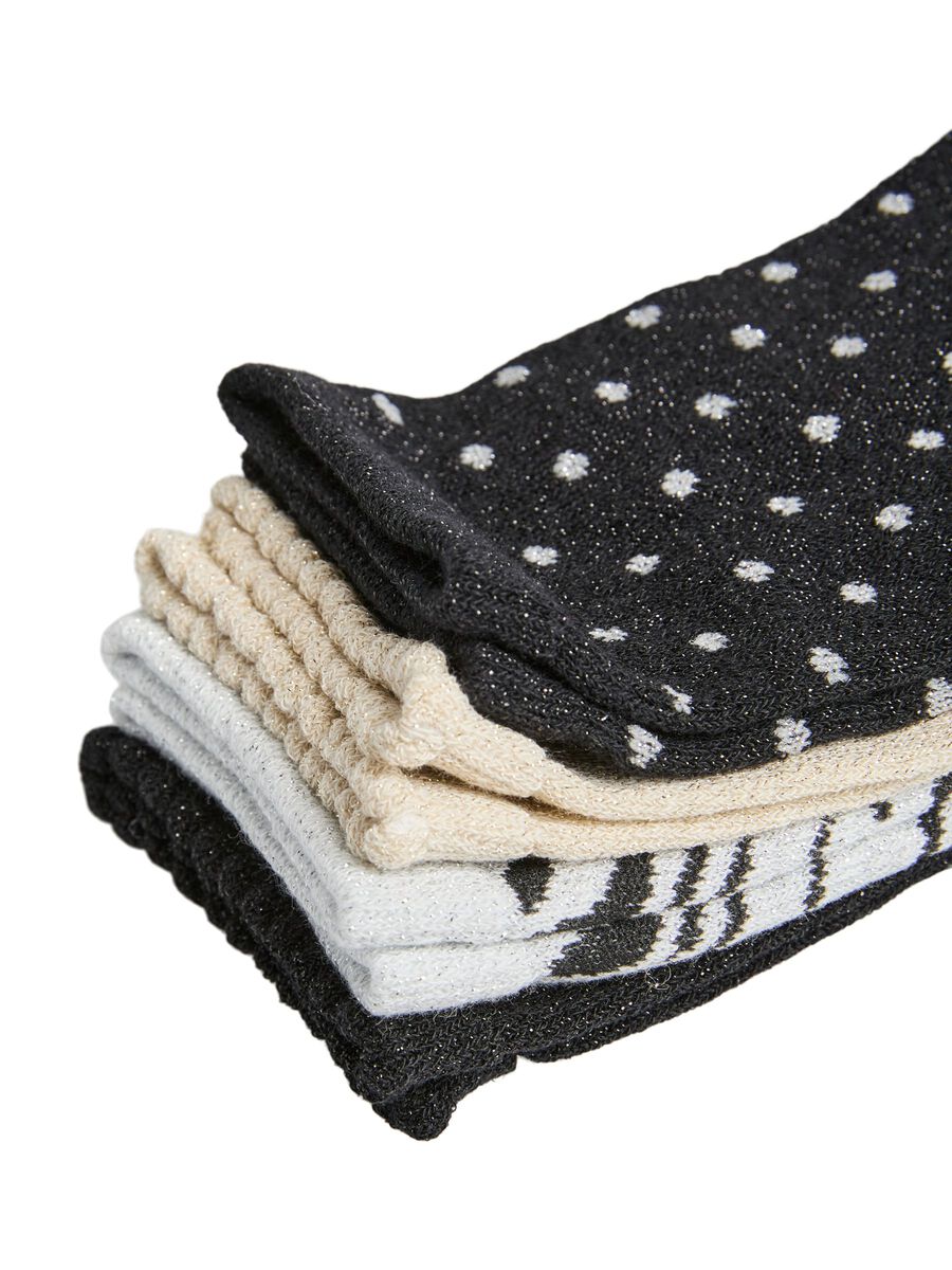 Product carousel image - PCSEBBY SOKKER, Bright White | 1