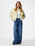 Product image thumbnail - PCBILLO DENIM JACKET, French Vanilla | 3