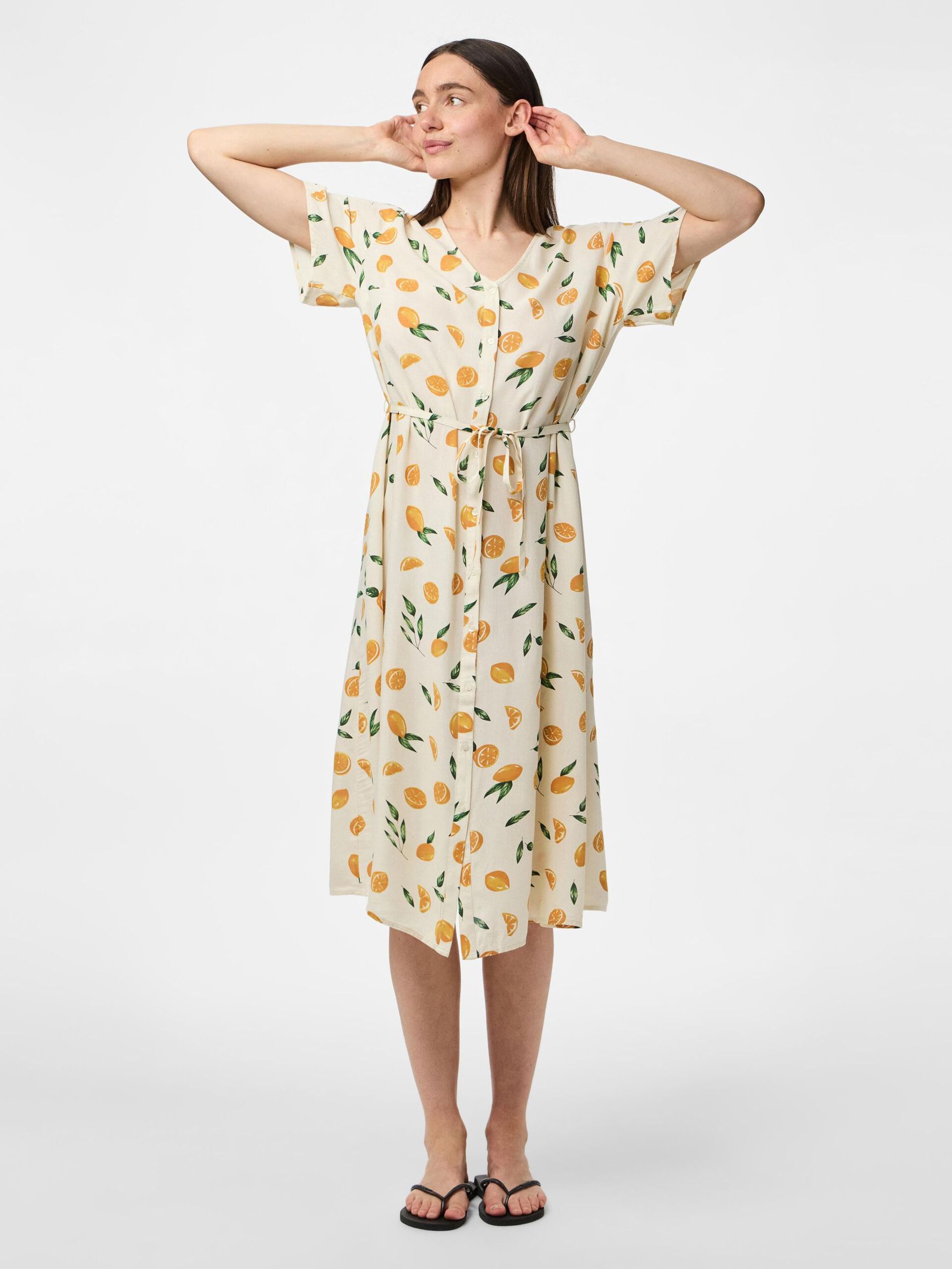 Carousel image - VESTITO MIDI, Birch | 3