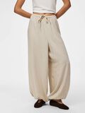 Product image thumbnail - PCPIA LW LINEN BLEND BALLON  TROUSERS, Birch | 3