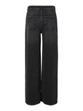 Product image thumbnail - PCSILKE MW WIDE FIT JEANS, Black Denim | 7