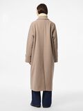 Product image thumbnail - PCJOELLA MANTEAU, Taupe Gray | 2