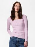 Product image thumbnail - PCKITTE  LANG&AElig;RMET T-SHIRT, Winsome Orchid | 1