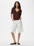 Product image thumbnail - PCNORA V-NECK  KNITTED CARDIGAN, Chicory Coffee | 3