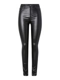 Product image thumbnail - PCHIGHSKIN GLITTER JEGGINGS, Black | 5