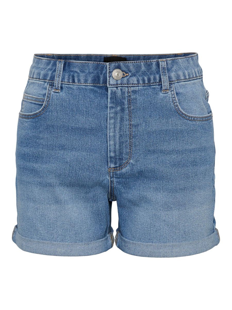 Product carousel image - PCPEGGY OLASHORTS, Light Blue Denim | 2
