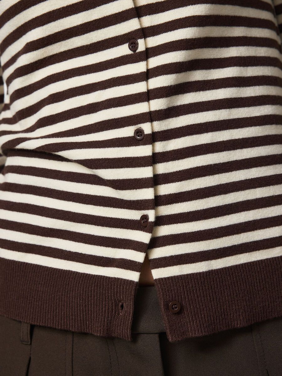 Carousel image 4 PCNORA STRICKJACKE, Hot Fudge