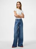 Product image thumbnail - PCSELMA HW  WIDE FIT JEANS, Medium Blue Denim | 1