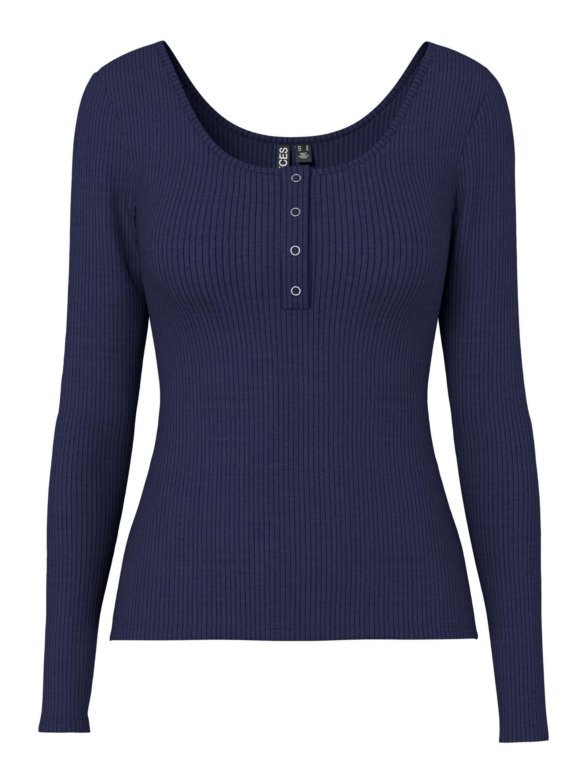 Carousel image - PCKITTE LONG-SLEEVED T-SHIRT, Maritime Blue | 5
