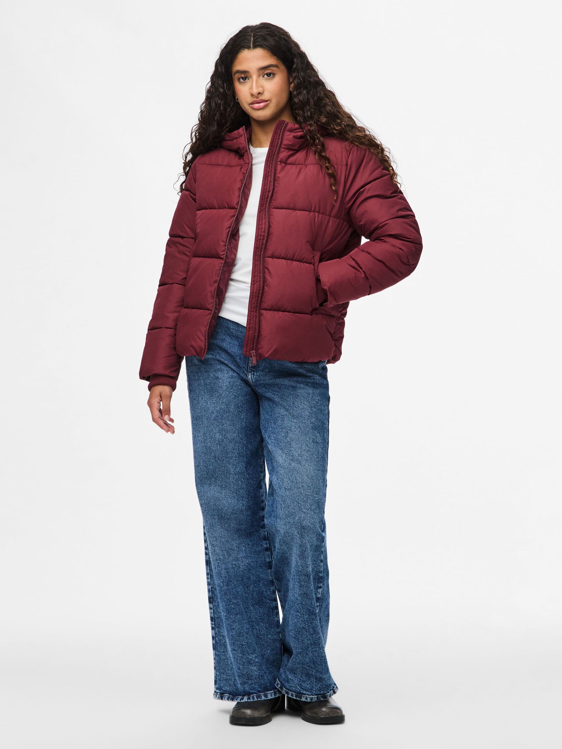 Carousel image - PCBEE PADDED JACKET, Tawny Port | 3