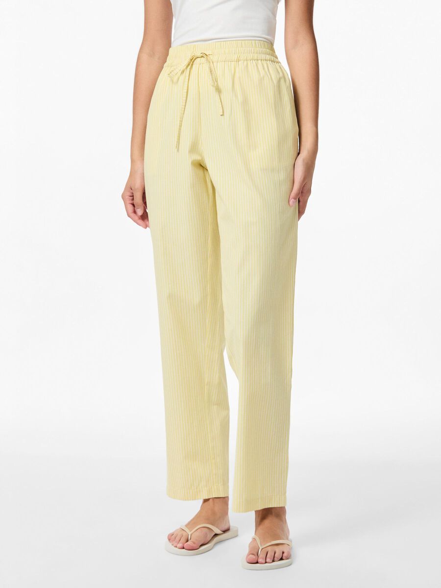 Product carousel image - PCFEMME TROUSERS, Pale Banana | 1