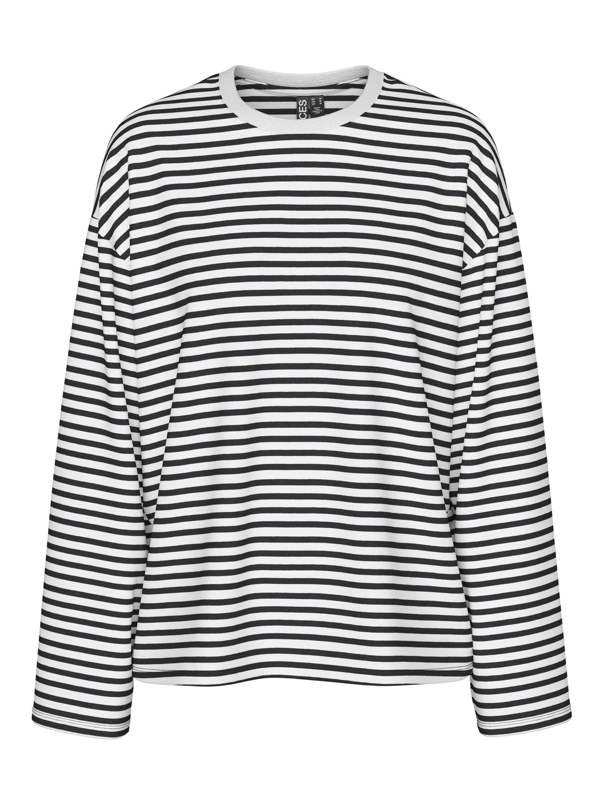 Carousel image - PCSADIE LONG SLEEVED TOP, Cloud Dancer | 5
