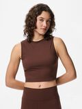 Product image thumbnail - PCBUFFY  TRAINING TOP, Chicory Coffee | 1