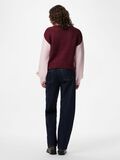 Product image thumbnail - PCJENNER STRICKPULLOVER, Tawny Port | 2
