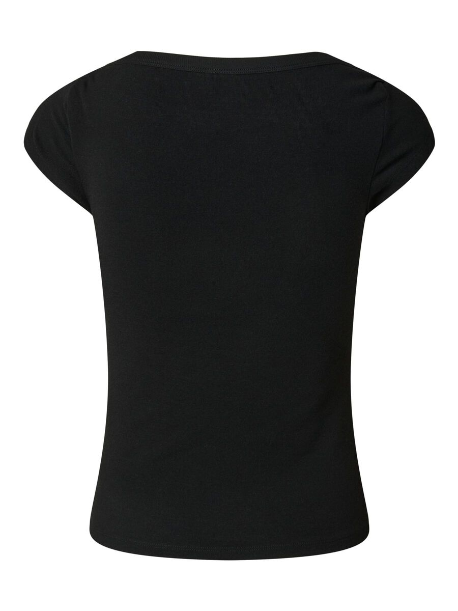 Carousel image 6 PCSOF BOOTHALS TOP MET KAPMOUWEN, Black