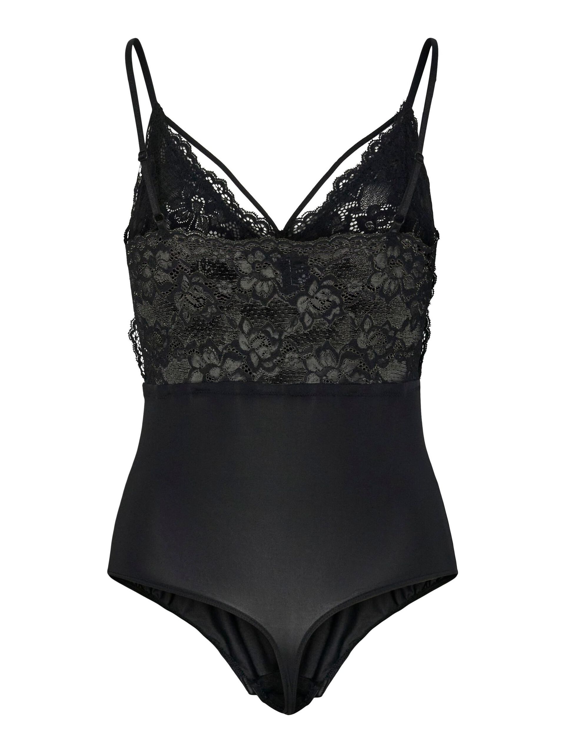 Carousel image - PCNICHELLE ÄRMELLOSER BODY, Black | 7