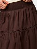 Product image thumbnail - PCASTRID MAXI SKIRT, Hot Fudge | 4
