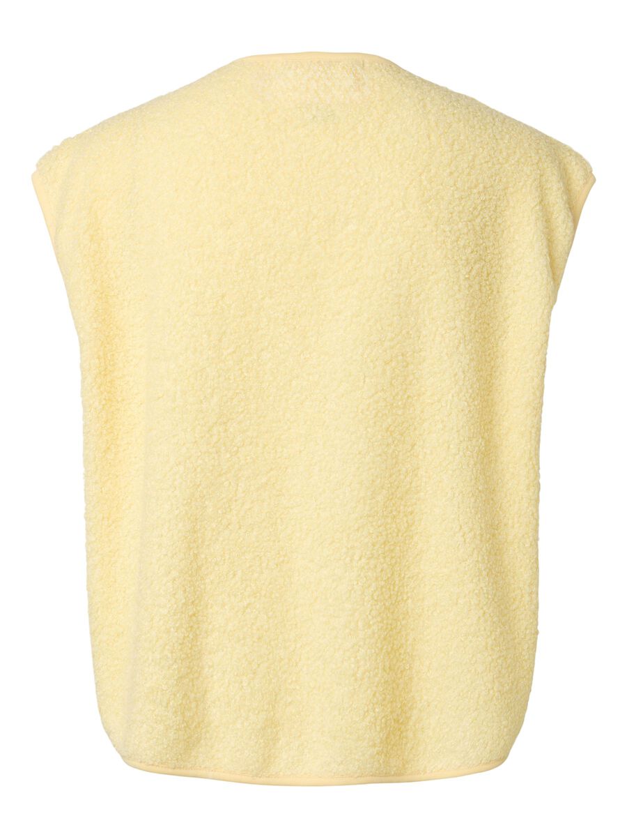 Carousel image 6 PCKATTY TEDDY  GILET, Pale Banana
