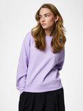 Product image thumbnail - PCCHILLI LOOSE FIT SWEATSHIRT, Pastel Lilac | 1