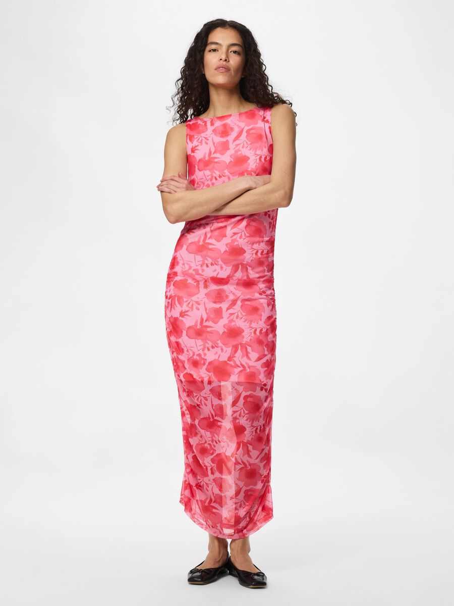 Product carousel image - PCALLY MIDI DRESS, Pink Tulle | 1