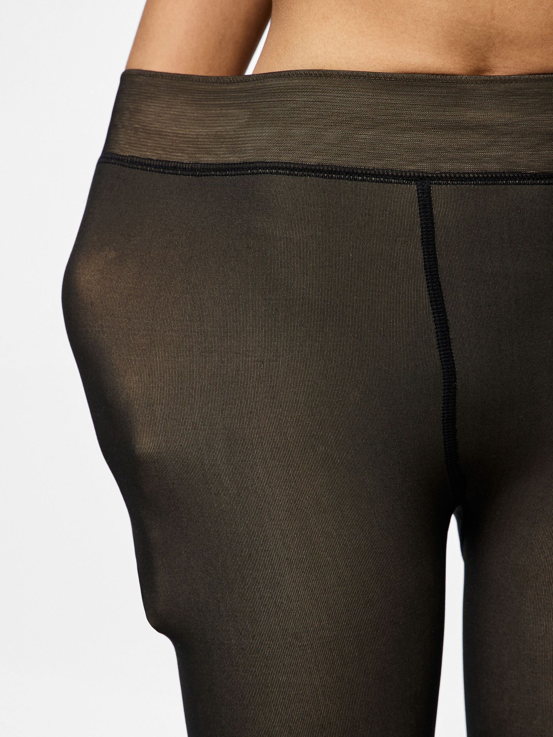 Carousel image - PCSOPHIE FLEECE TIGHTS, Black | 7