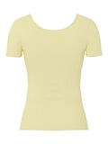 Product image thumbnail - PCKITTE  T-SHIRT, French Vanilla | 2