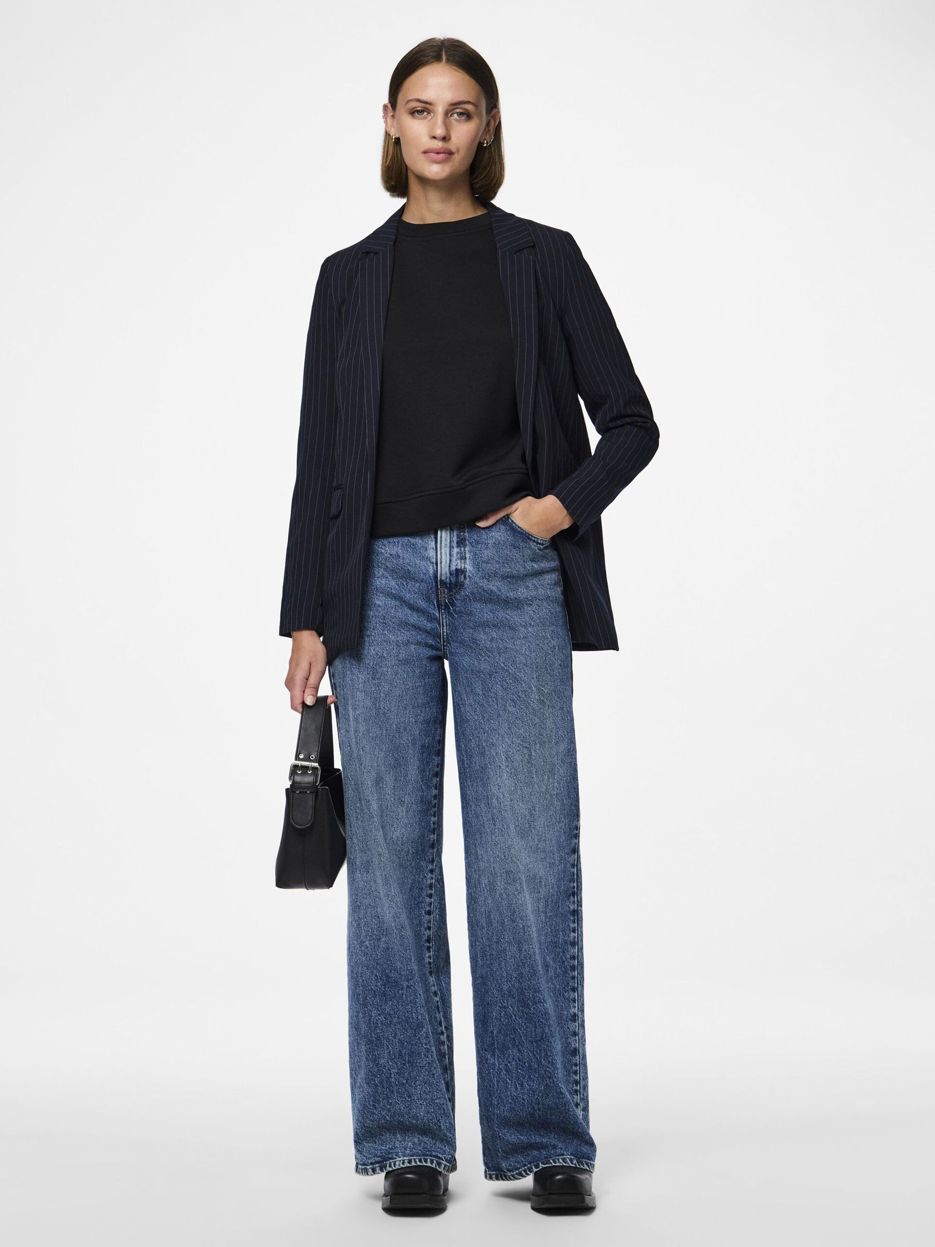 Carousel image - PCBOZZY GESTREIFT BLAZER, Sky Captain | 7