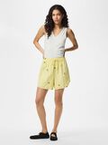 Product image thumbnail - PCSELENA SHORTS, Pale Banana | 3