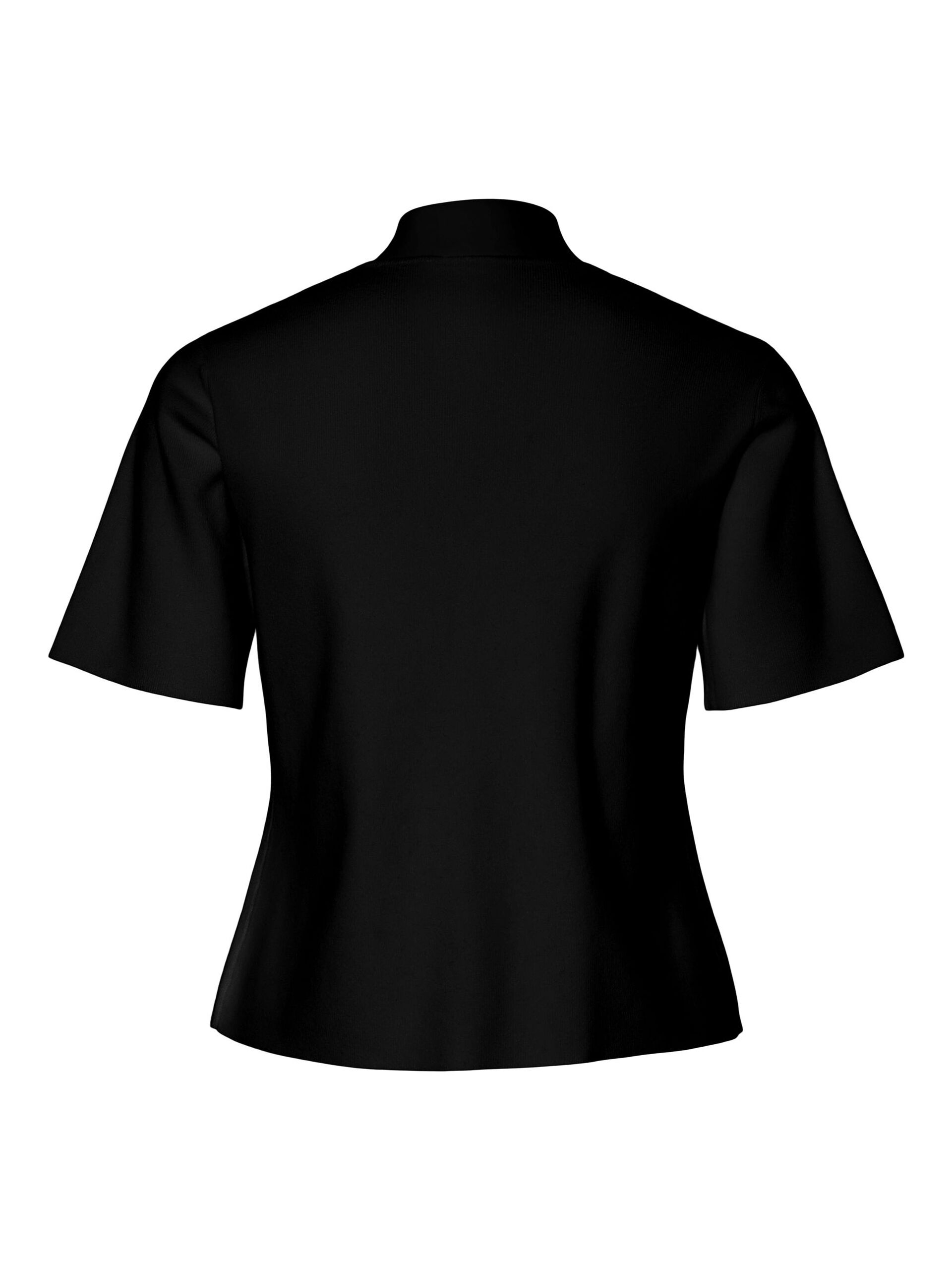 Carousel image - PCMARIE SPLIT GEBREID VEST, Black | 6