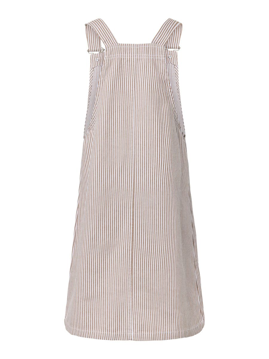 Carousel image - PCALLO PINAFORE DRESS, Greige | 6