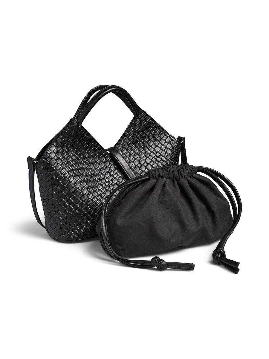 Carousel image - PCMANNI - TRESSÉ SAC BANDOULIÈRE, Black | 1