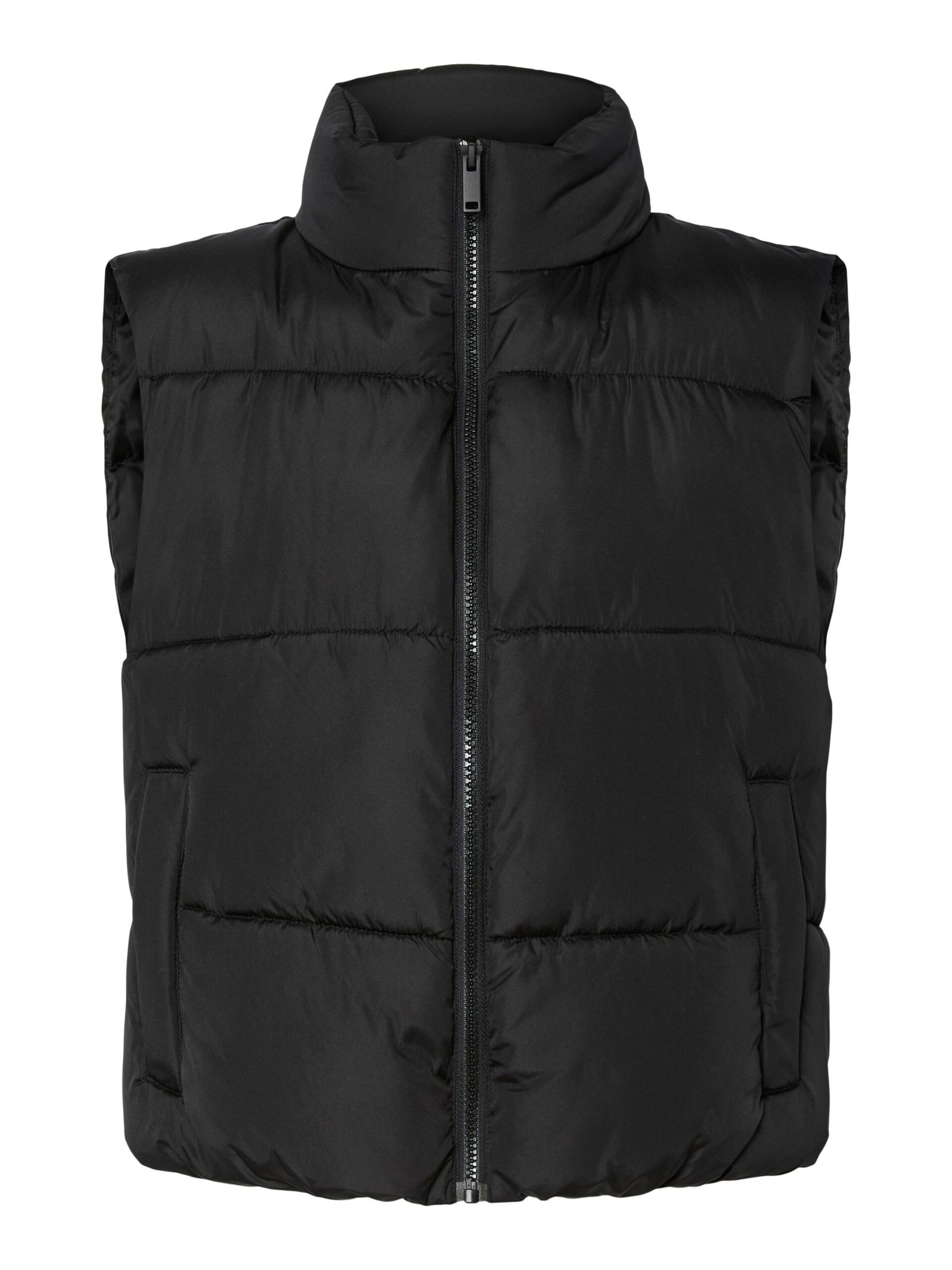 Carousel image - PCBEE SHORT PADDED GILET, Black | 7