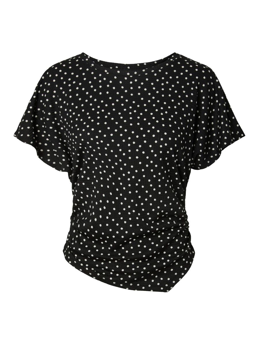 Product carousel image 1 PCANNIE SHORT SLEEVED TOP, Black