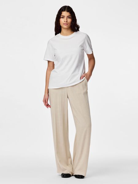 Pieces PCVINSTY HW WIDE-LEG TROUSERS, Silver Lining, highres - 17162584_SilverLining_005.jpg