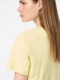 Product image thumbnail - PCRIA - COTON T-SHIRT, French Vanilla | 4